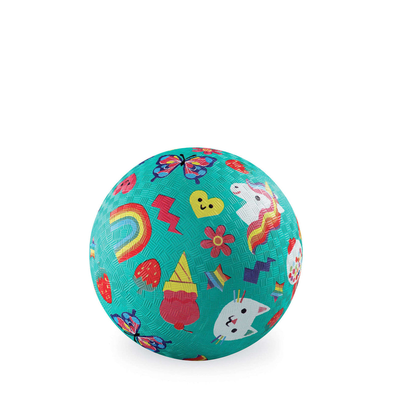 Crocodile Creek 5 Inch Playground Ball - Smiley