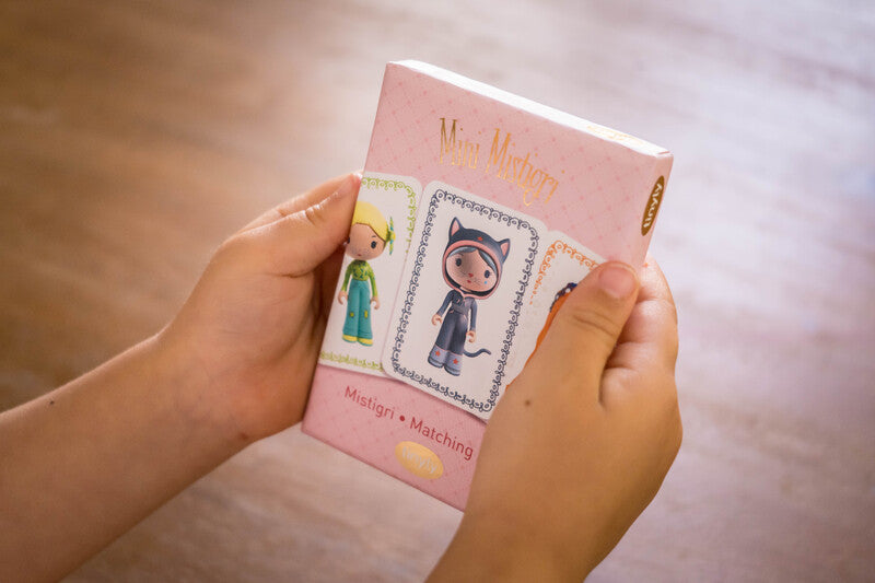 Djeco - Mini Mistigri Tinyly Memory Card Game