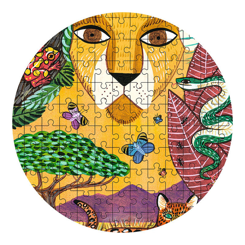 Djeco - Lion Shaped Puzzle 500pc