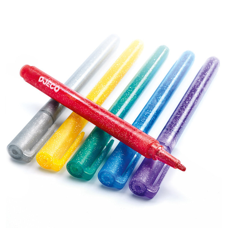 Djeco - Glitter Markers