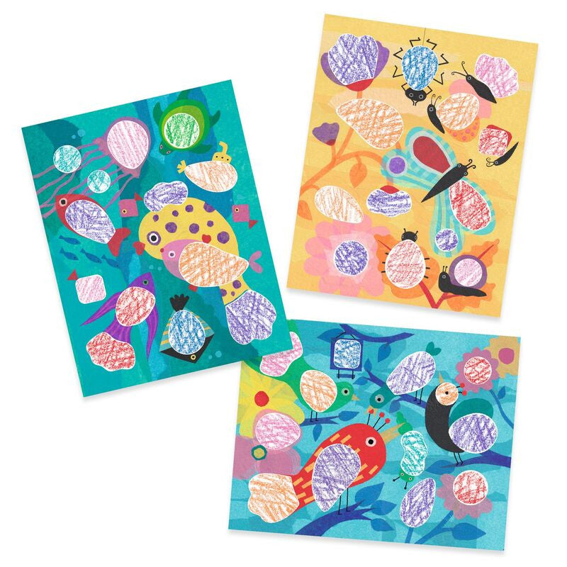Djeco - Birdie & Co Colouring Set