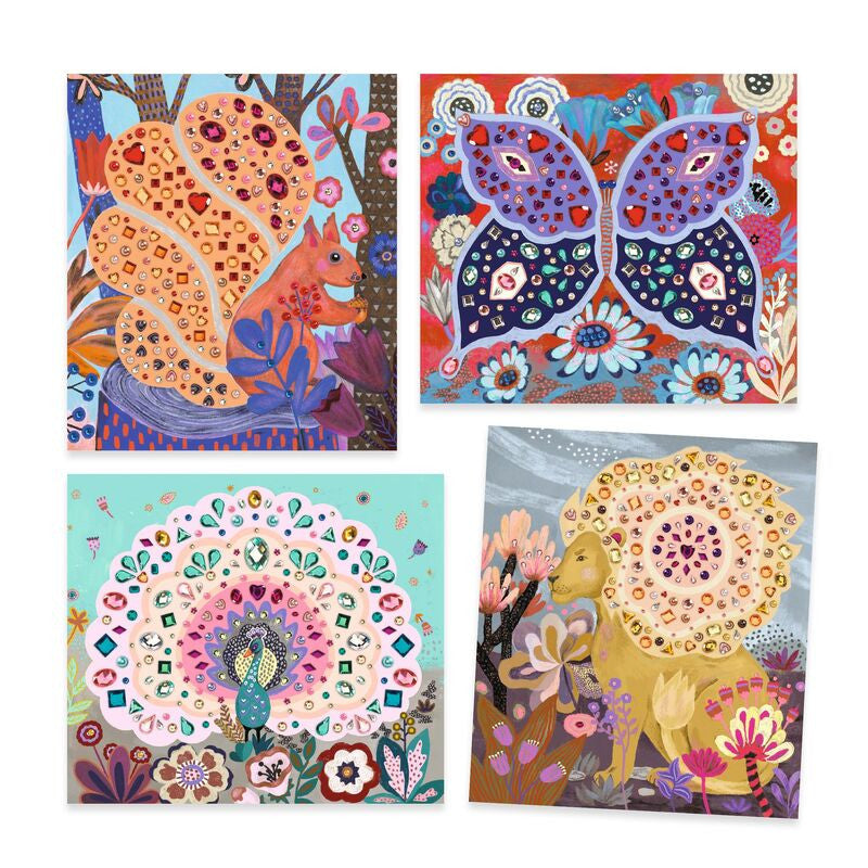 Djeco - Artistic Strass - Wild Beauty