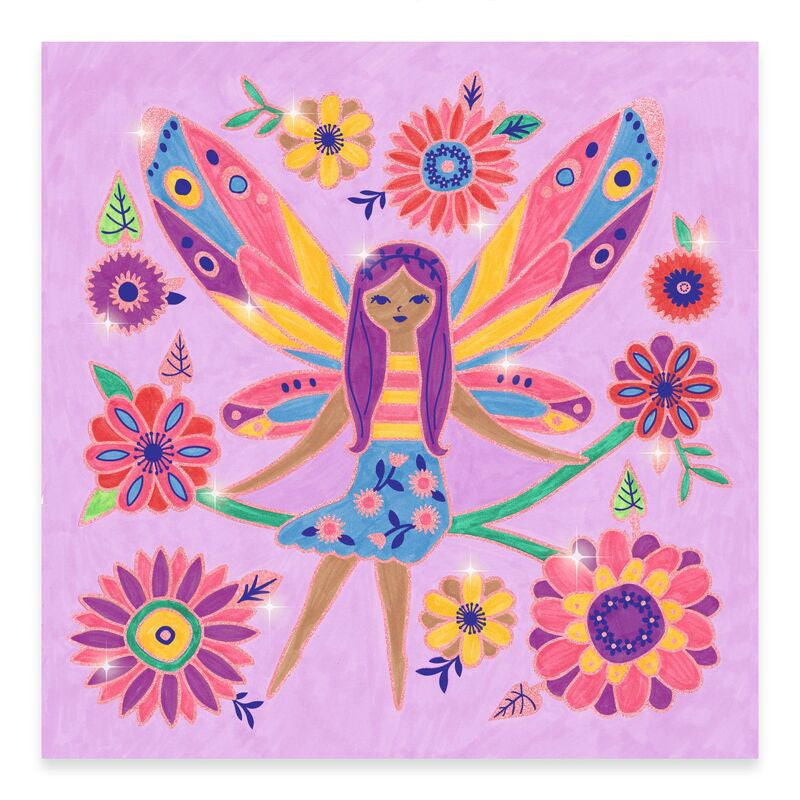 Djeco - Shiny Colouring - Small Wings Colouring