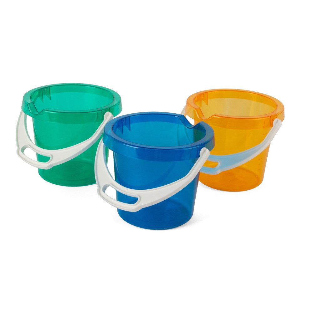Dantoy - Classic - Transparent Bucket with Lip 1.2L