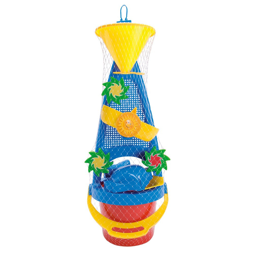 Dantoy - Classic Sand & Water Wheel with Bucket Set 4pcs