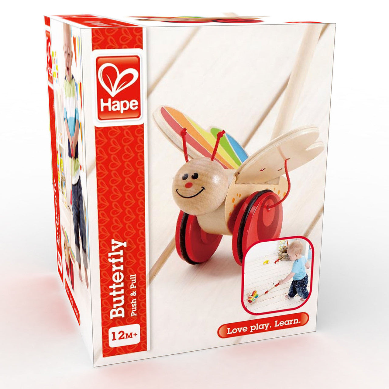 Hape Butterfly Push & Pull Toy