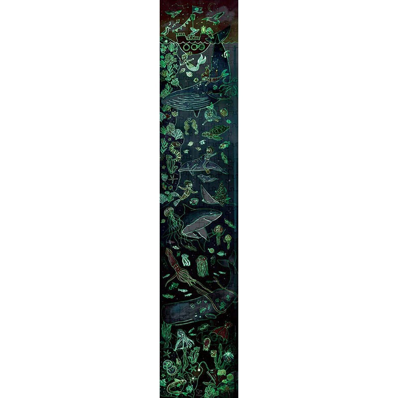 Hape - Ocean Life 200pc Puzzle (1.5m Long)