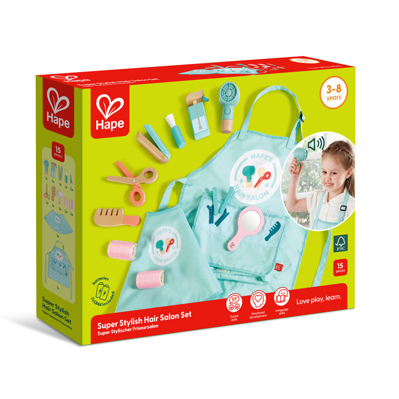 Hape - Super Stylish Hair Salon Set
