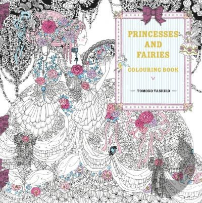 Princesses and Fairies Colouring Book