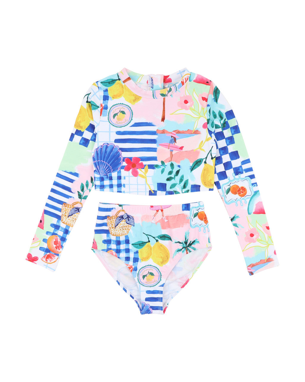 Minihaha - Camille Long Sleeve Sunsuit