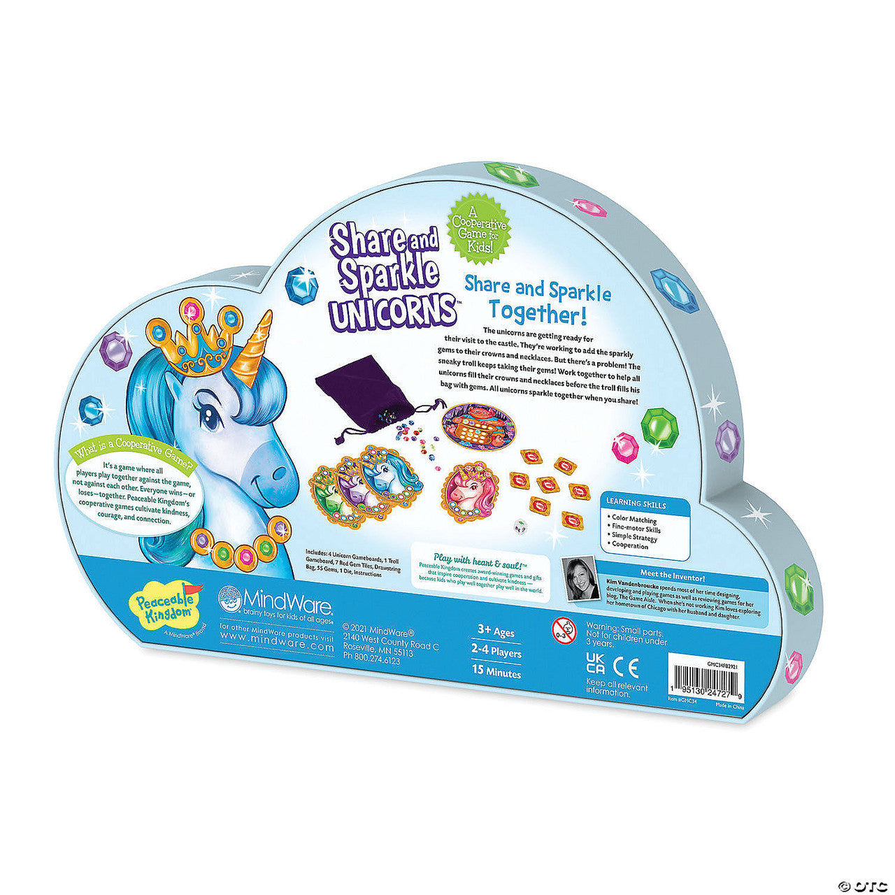 Peaceable Kingdom - Share and Sparkle Unicorns