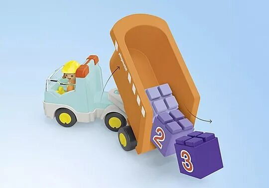 Playmobil - Junior: Dump Truck 71685 *Minor Box Damage*