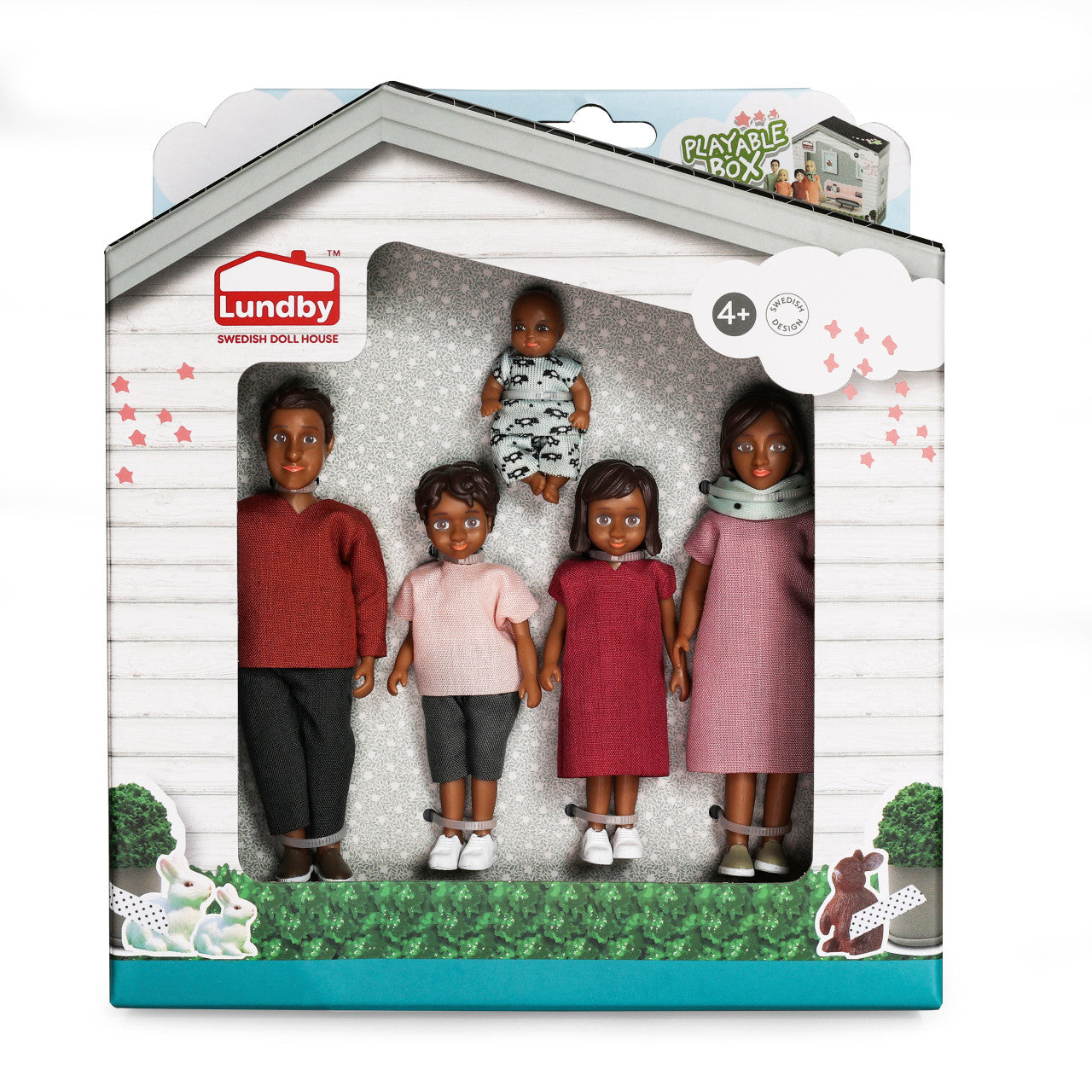 Lundby Doll's House - Nikki Family Doll Set