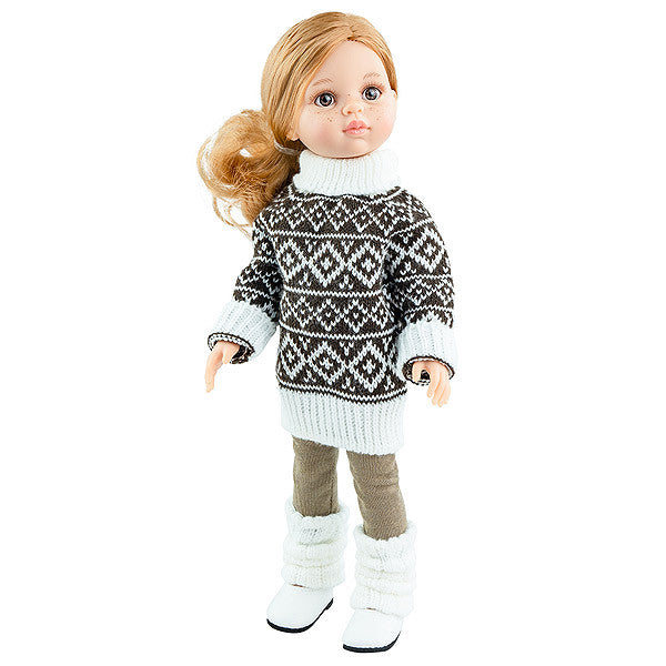 Paola Reina - Dasha Doll in Winter Dress - 32cm