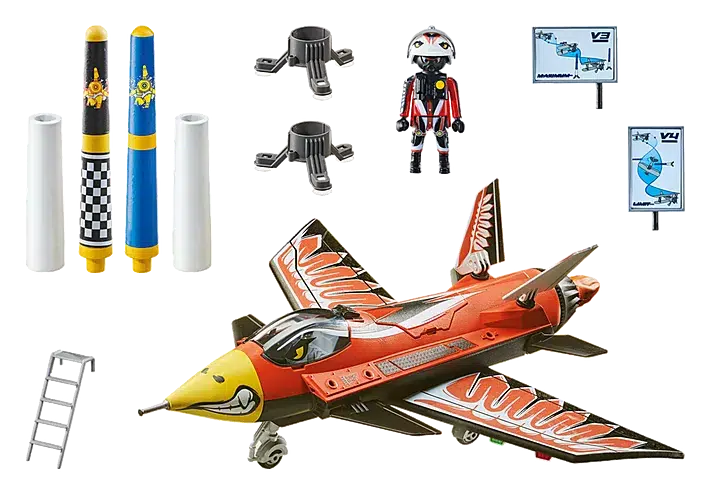 Playmobil Stunt Show - Air Stunt Show Eagle Jet 70832
