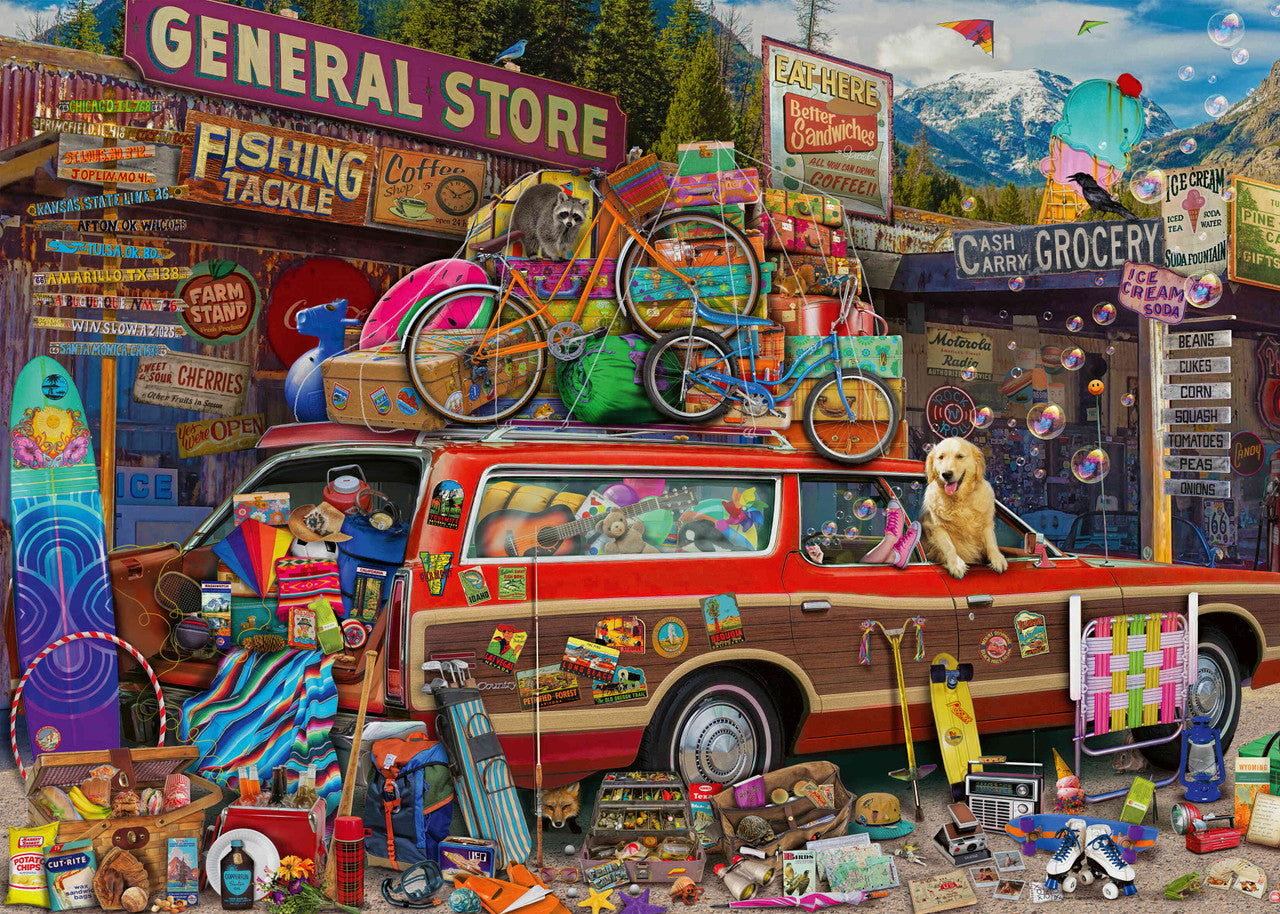 Ravensburger 1000pc - Family Vacation Puzzle