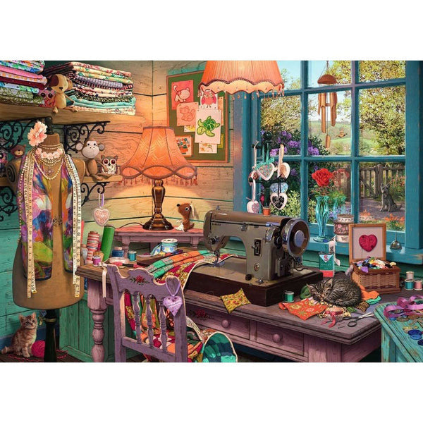 Ravensburger 1000pc - The Sewing Shed Puzzle