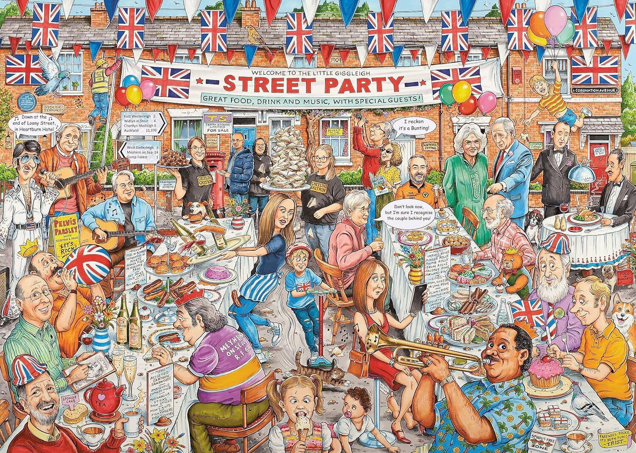 Ravensburger 1000pc - The Street Party Puzzle