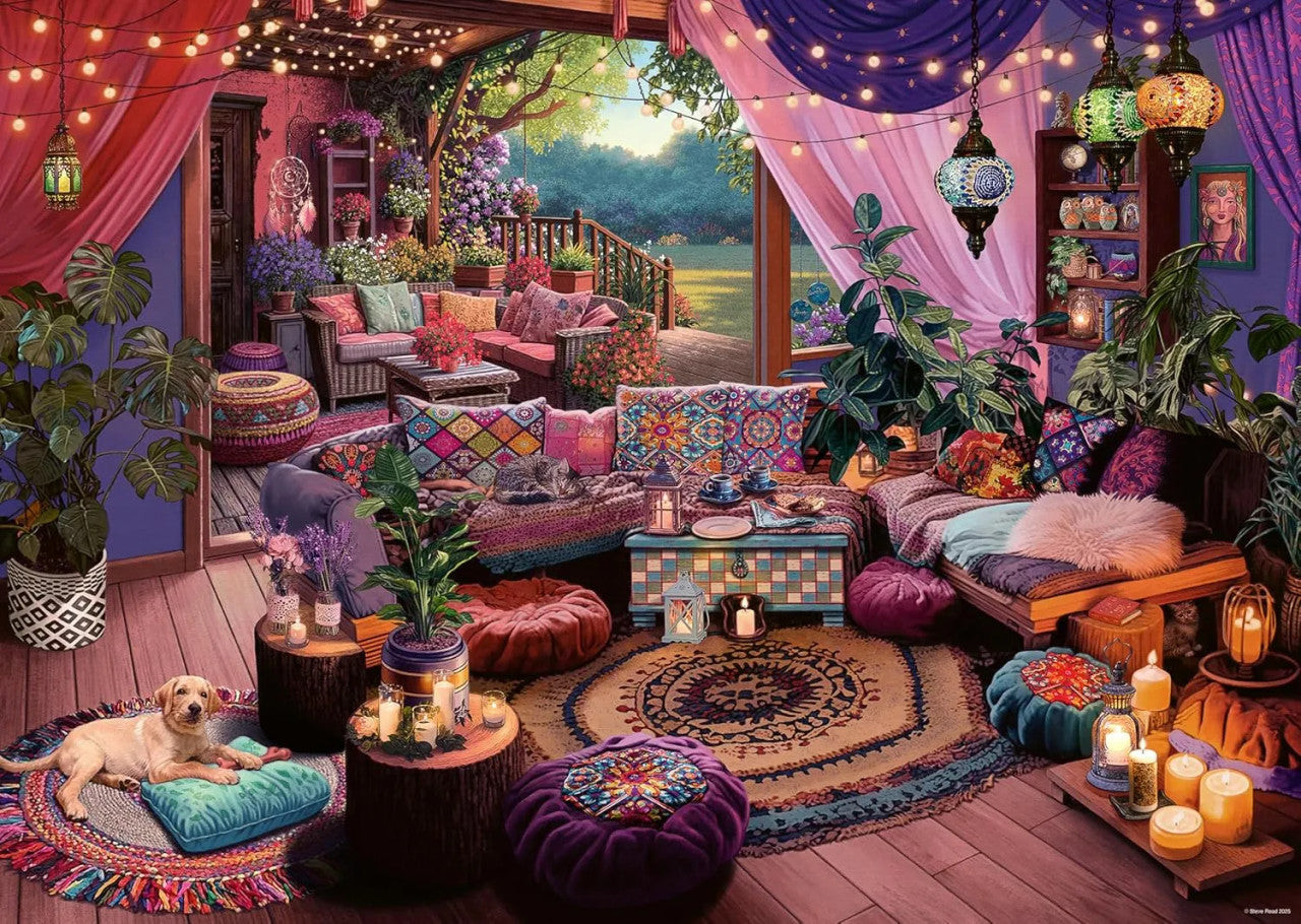 Ravensburger 1000pc - My Haven No. 12 - Boho Retreat Puzzle