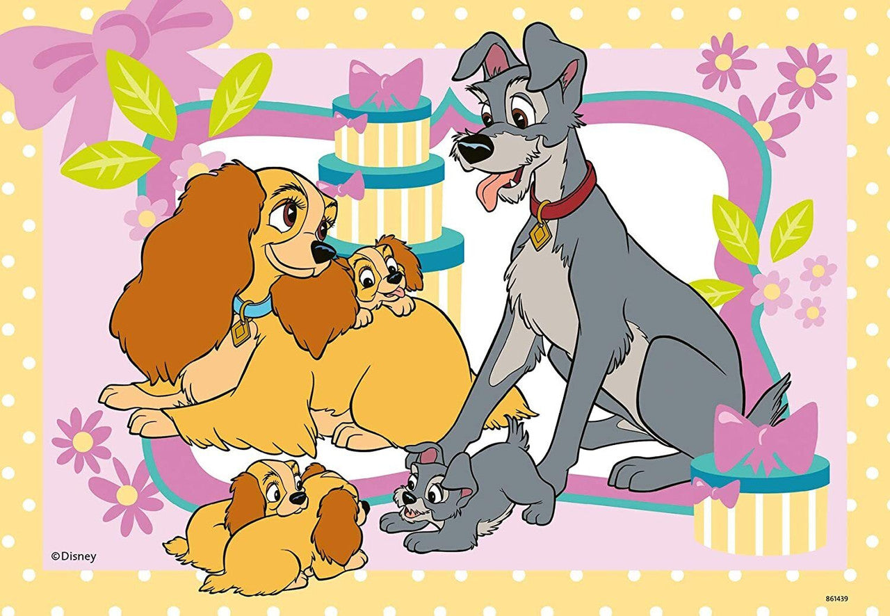 Ravensburger 2x24pc- Disney's Favourite Puppies Puzzle