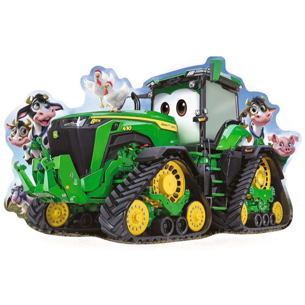 Ravensburger 24pc - John Deere Tractor Shaped Floor Puzzle