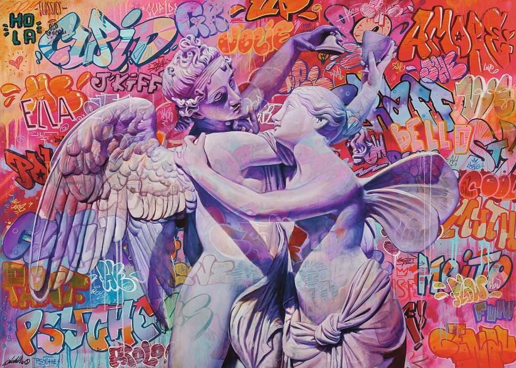 Ravensburger 1000pc - Cupid + Psyche in Love Puzzle