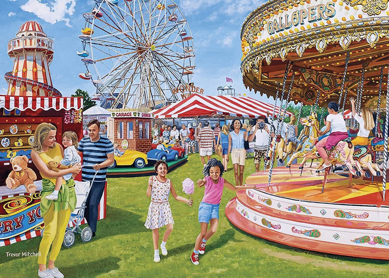 Ravensburger 1000pc - Vintage Fairground Fun Puzzle