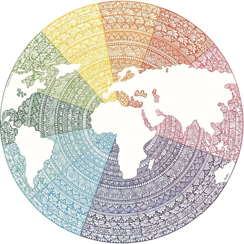 Ravensburger 500pc - Circle of Colors Mandala Puzzle
