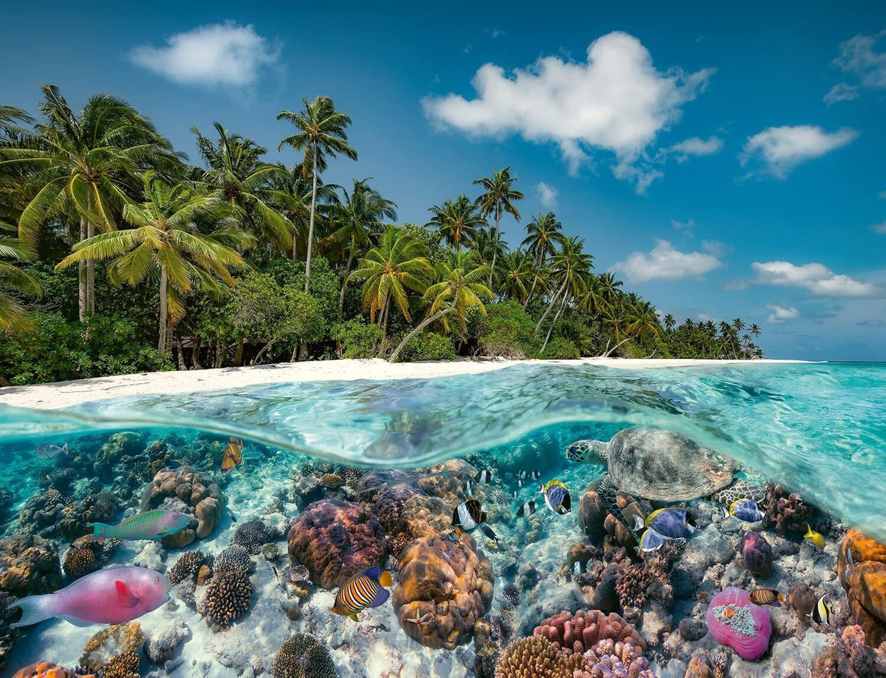 Ravensburger 2000pc - Diving in the Maldives Puzzle