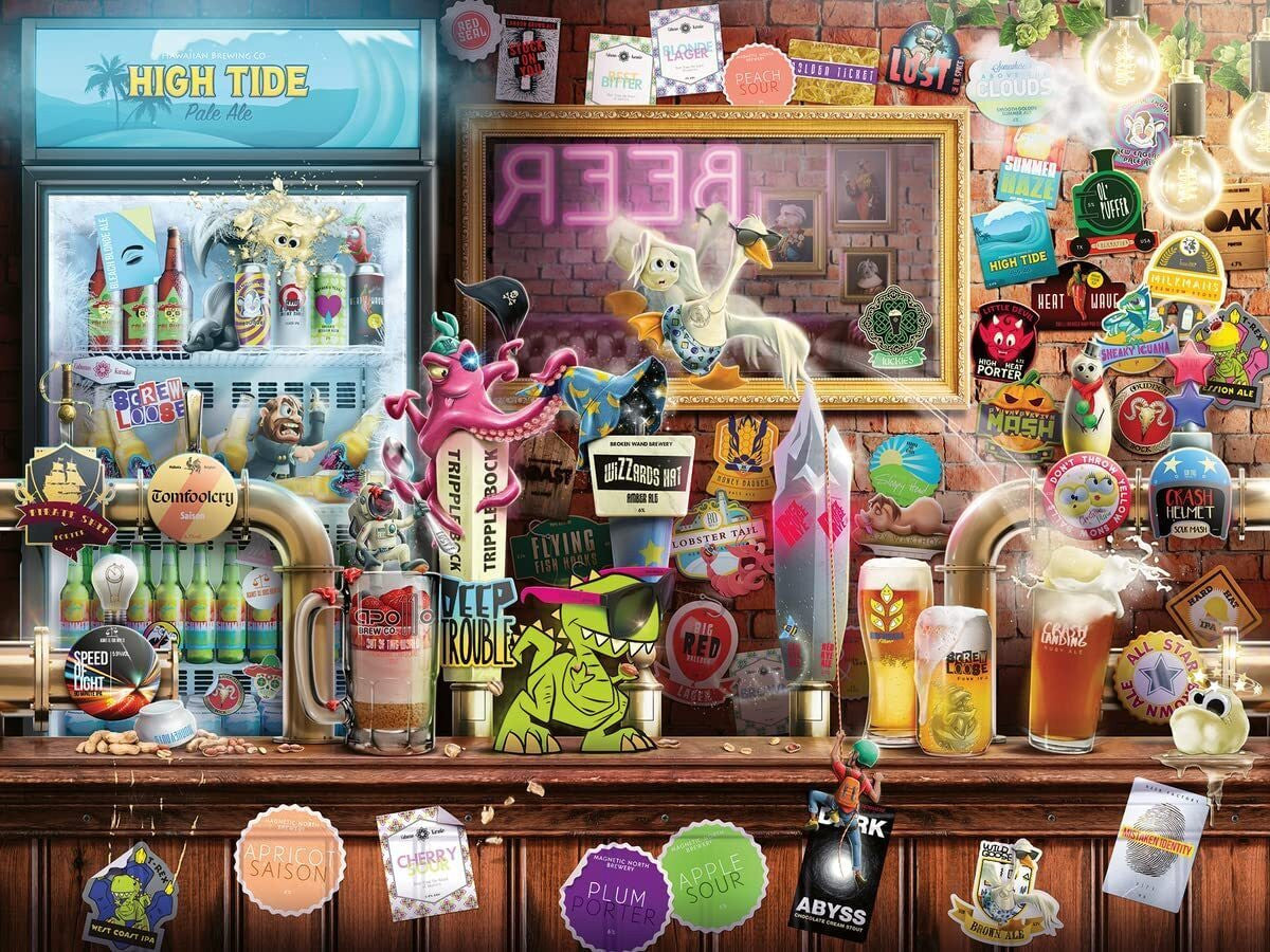 Ravensburger 1500pc - Craft Beer Bonanza Puzzle