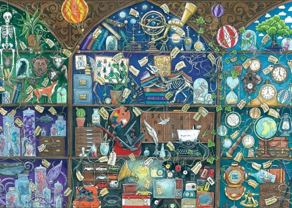Ravensburger 1000pc - Cabinet of Curiosities Puzzle