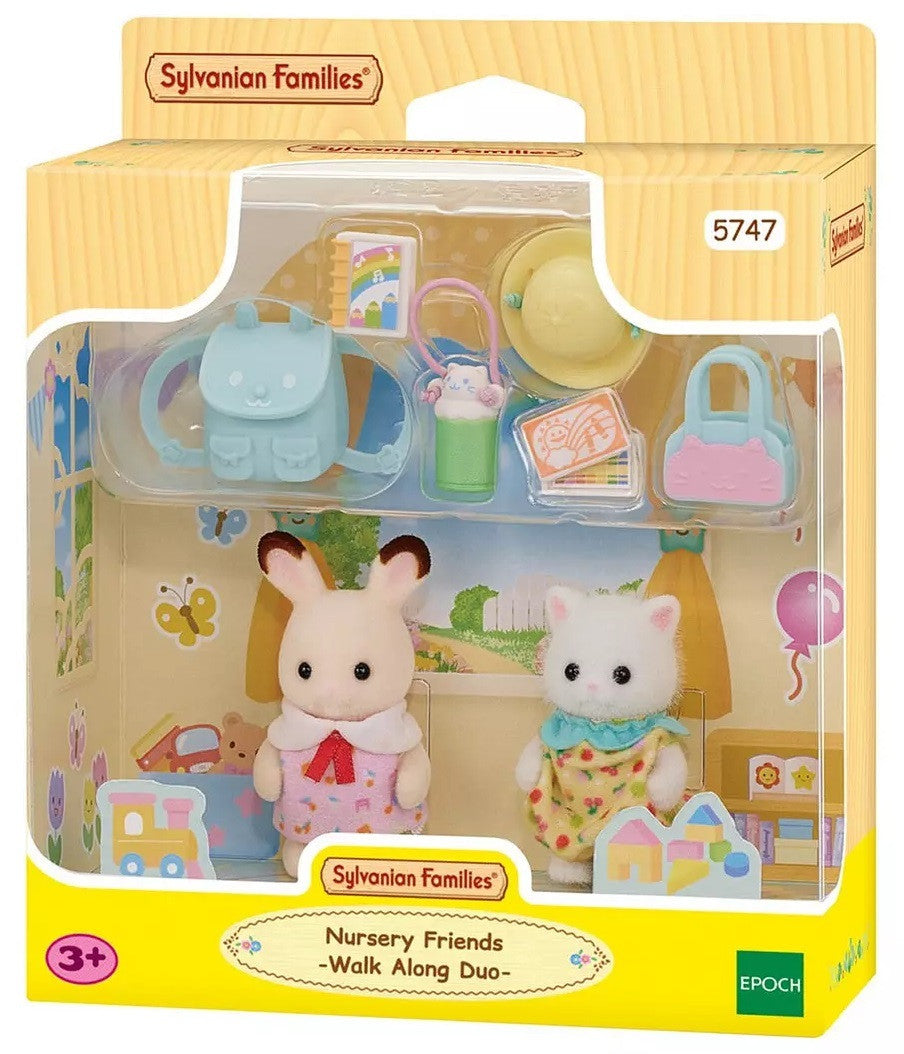 Sylvanian Families - Nursery Friends - Walk Along Duo