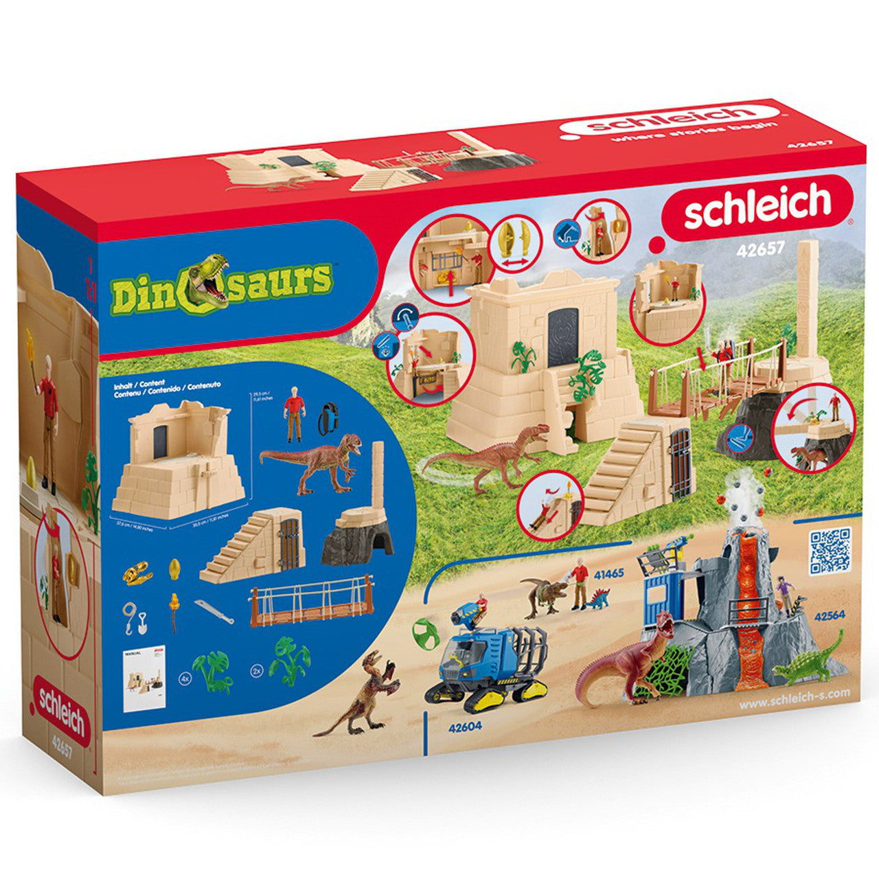 Schleich Dinosaurs - Dino Temple Conquest | 42657