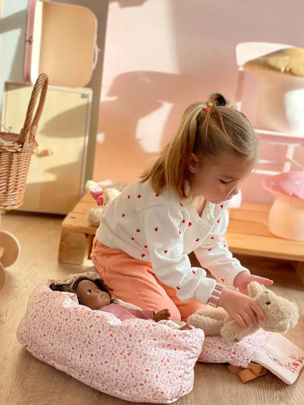 Egmont - Baby Carry Cot - Ladybug Small