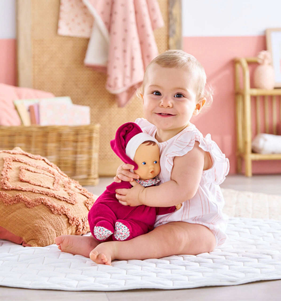 Corolle Mon Doudou - Babipouce Pink Grenadine Soft Baby Doll