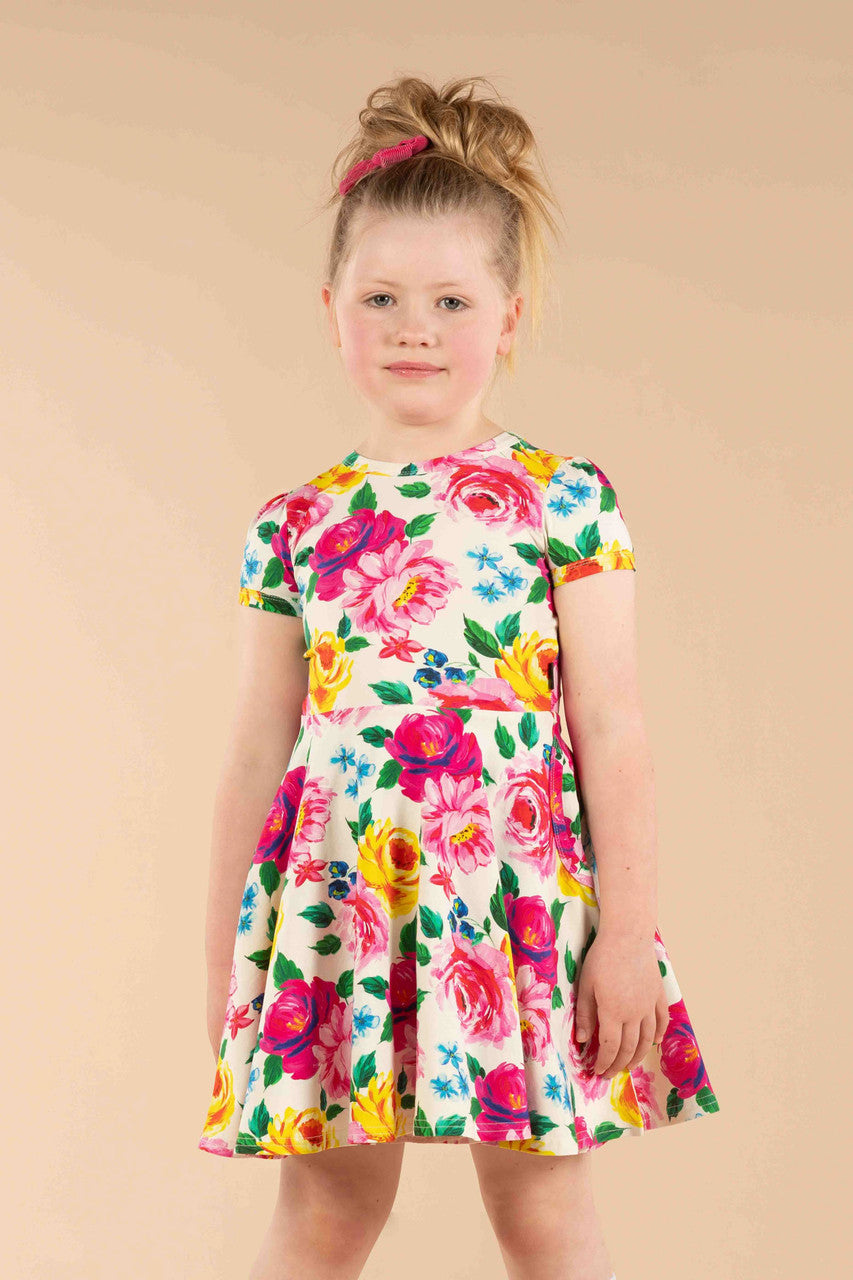Rock Your Baby - Chintz Waisted Dress