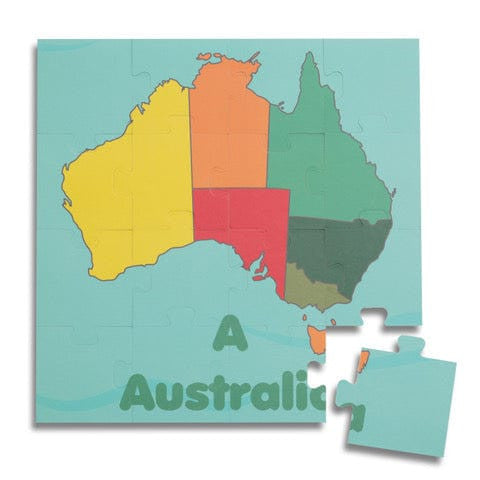 Mizzie the Kangaroo Collectible Puzzles - Hopping Around New South Wales