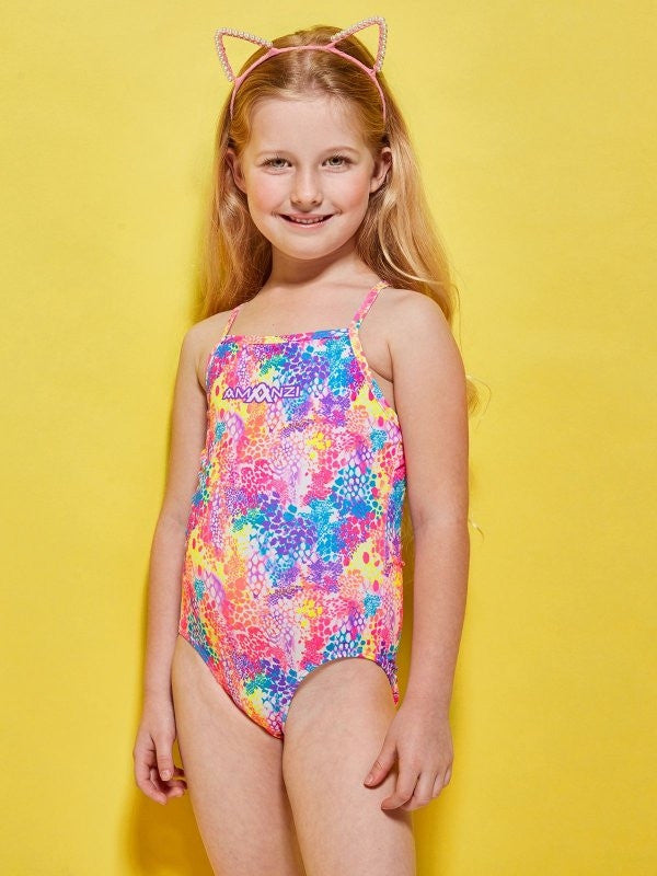 Amanzi - Toddler Girls One Piece - Wildcat
