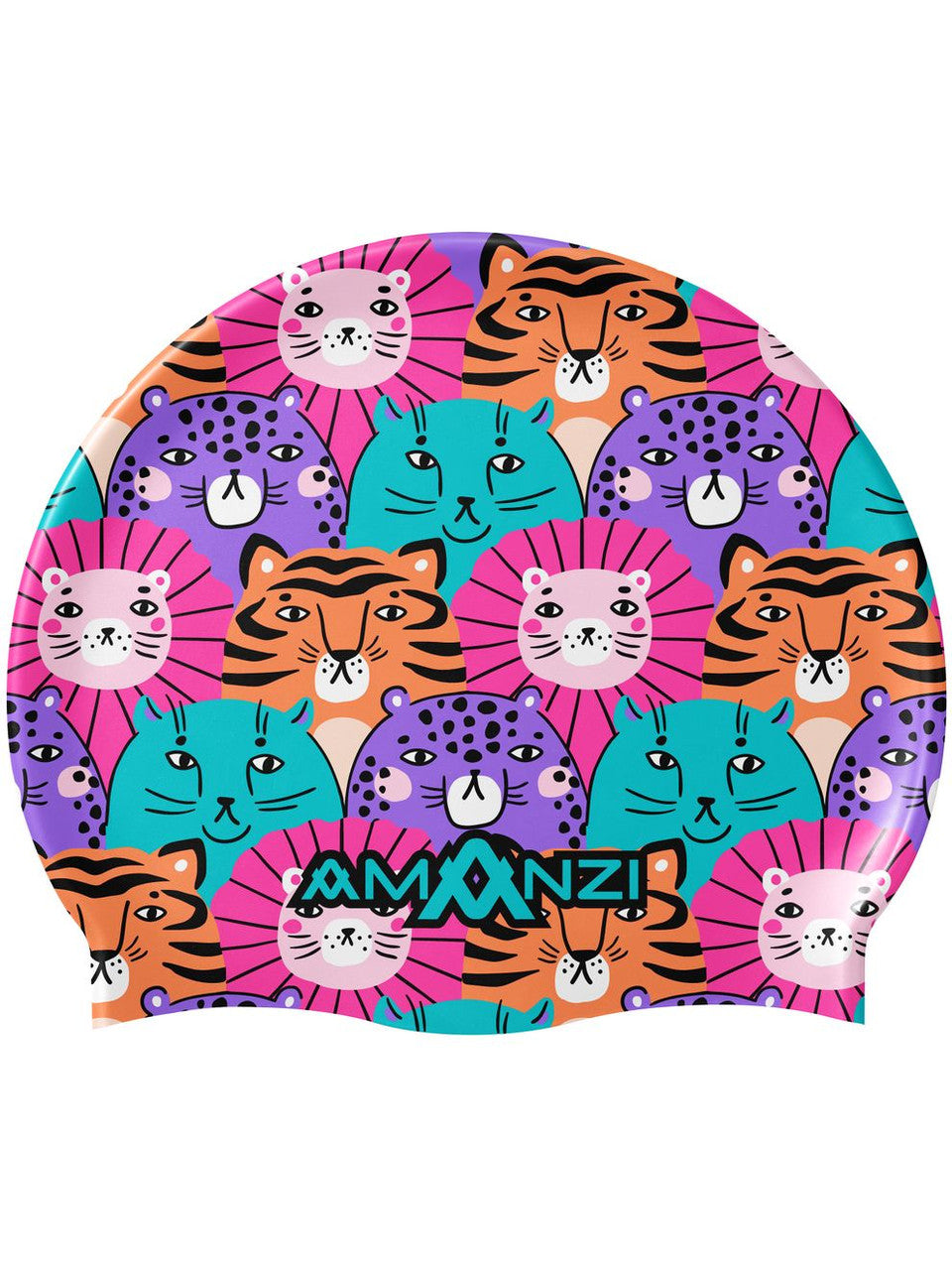 Amanzi - Wild Catz Swim Cap