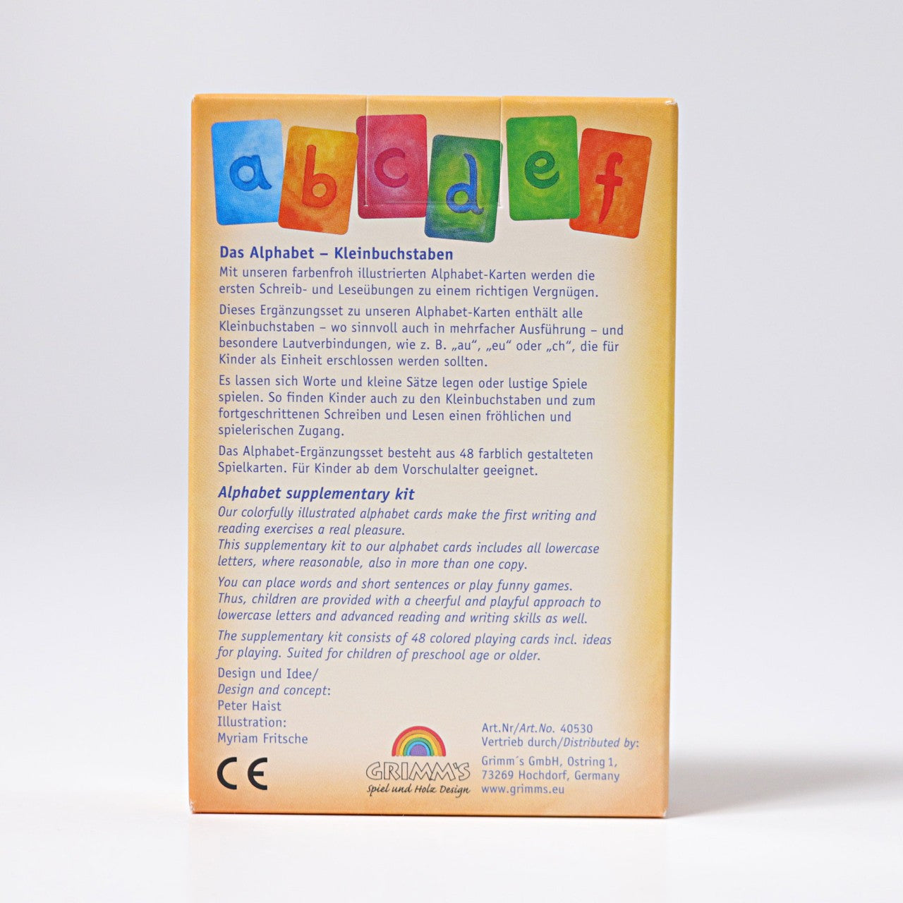 Grimm’s Letter Cards Supplementary Kit
