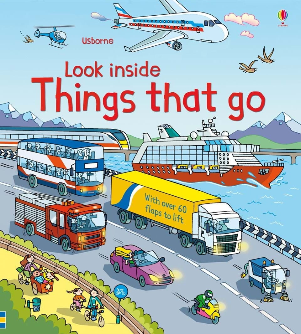 Usborne - Look Inside Things That Go