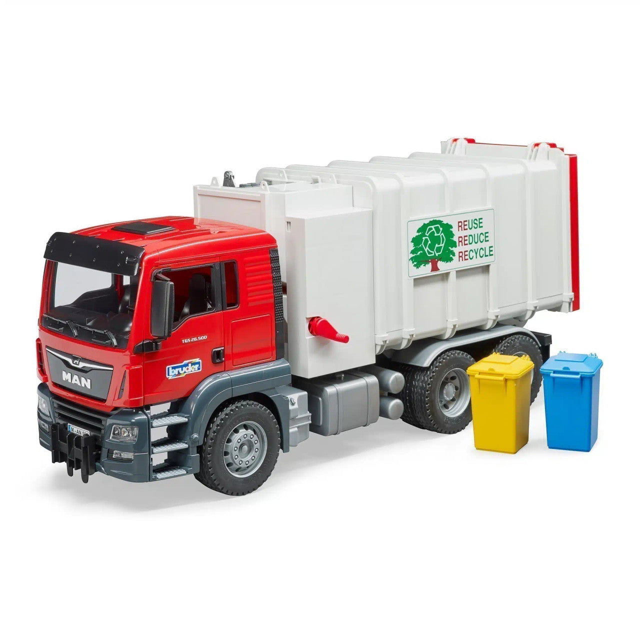 Bruder - MAN Side Loading Garbage Truck
