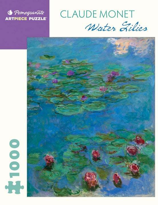 Pomegranate 1000 Pc Puzzle - Claude Monet: Water Lilies