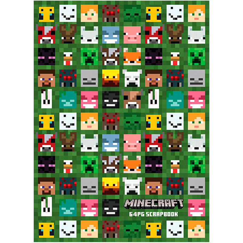 Minecraft - 64PG SCRAPBOOK