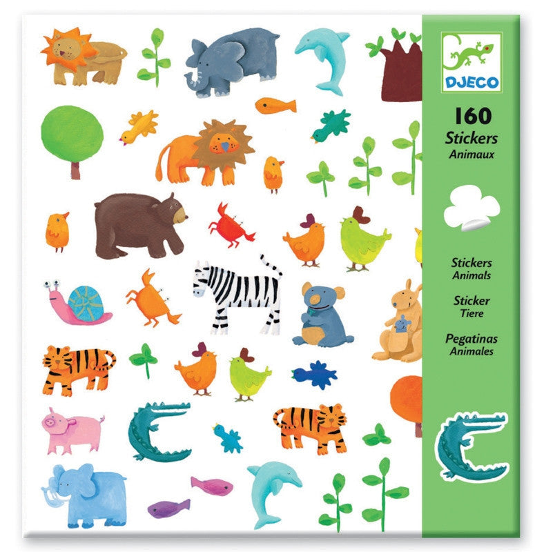 Djeco - Animals Stickers