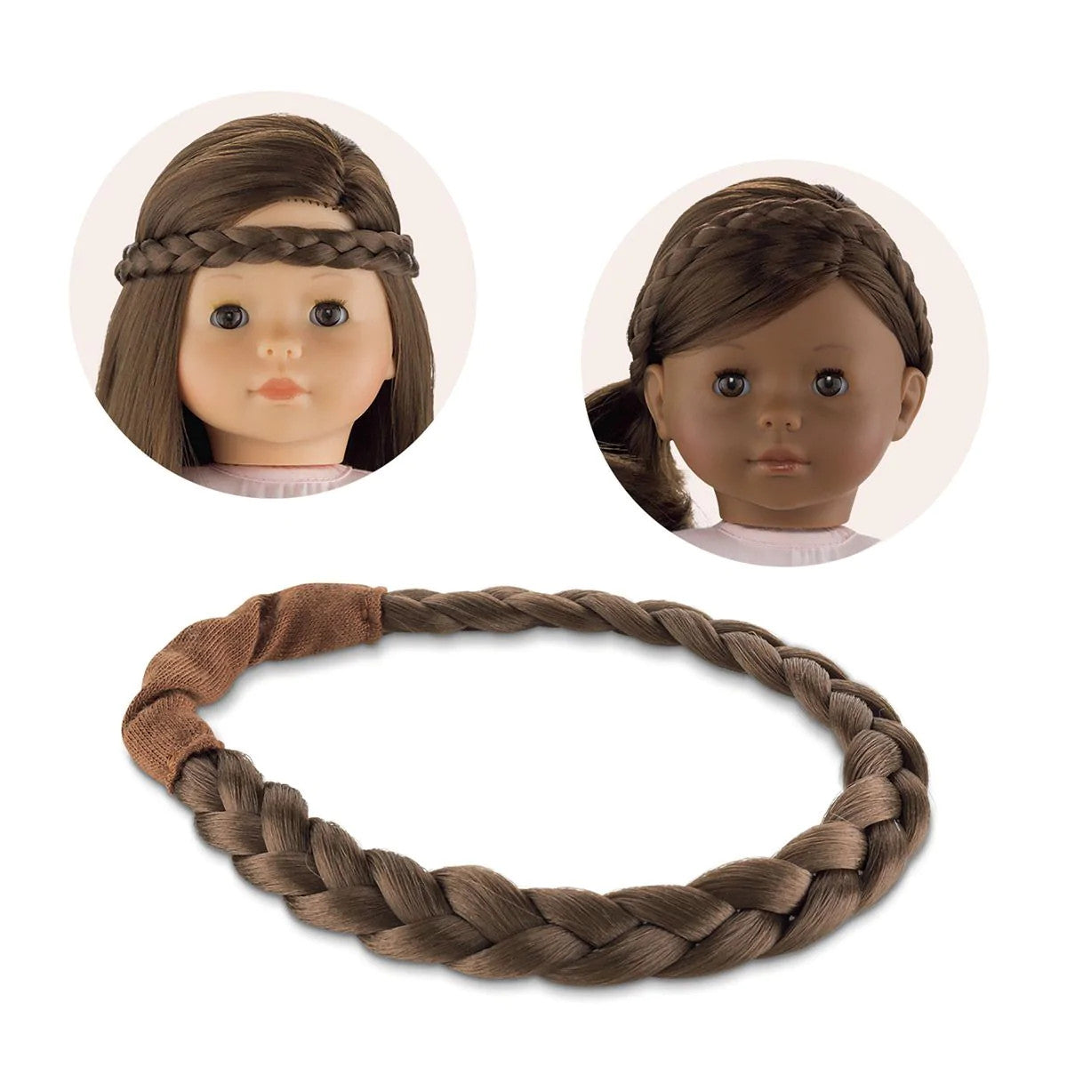 Corolle Ma Corolle - Brunette Braided headband