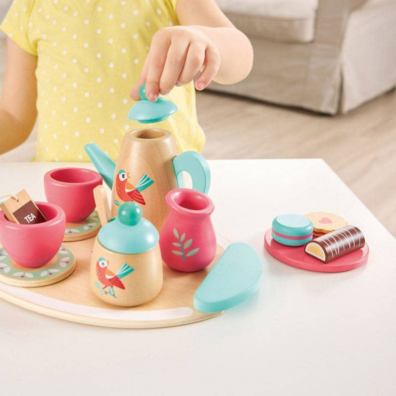 Hape - Tea Time Wooden Play Set