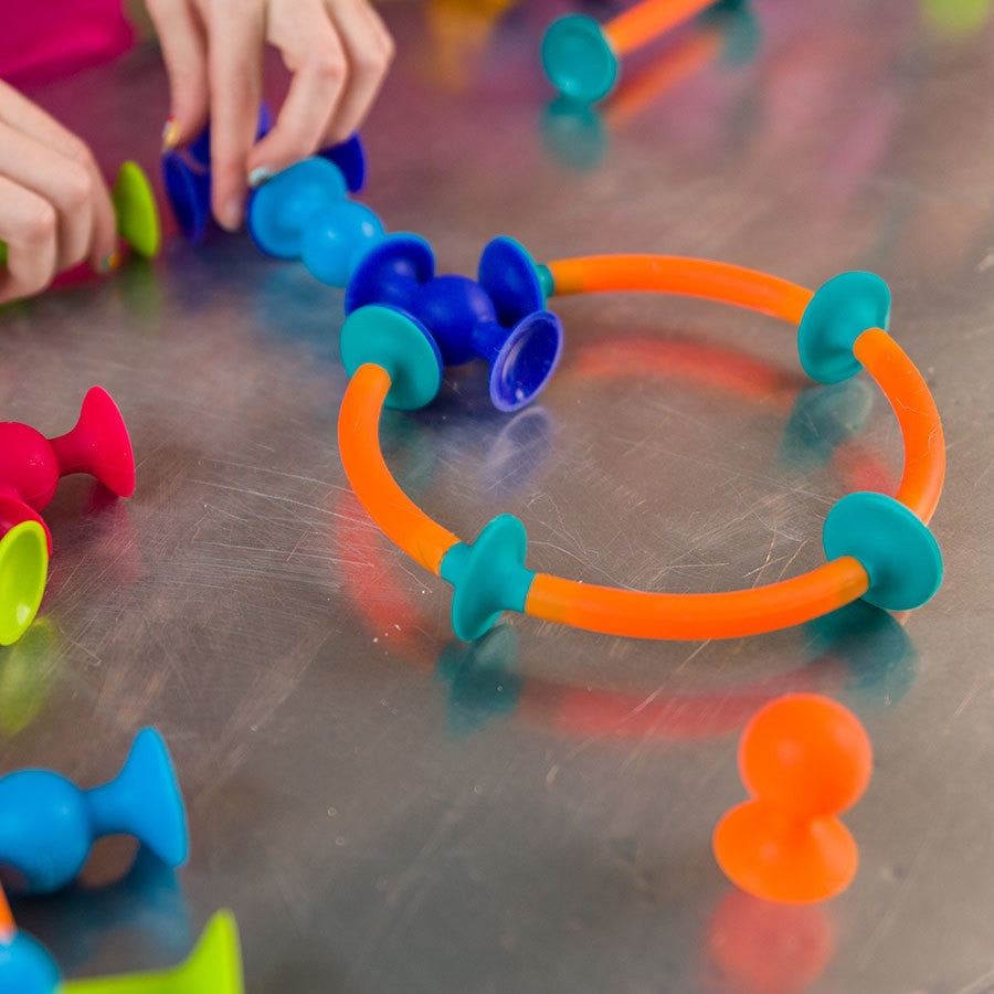 Fat Brain Toys - Squigz Toobz
