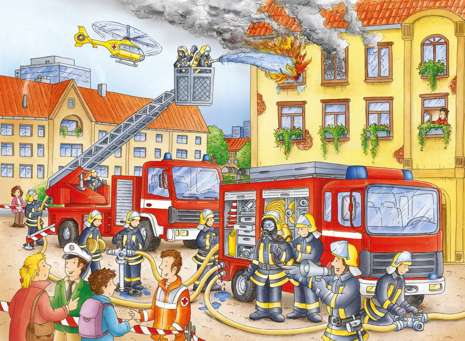 Ravensburger 100pc - Fire Brigade Puzzle