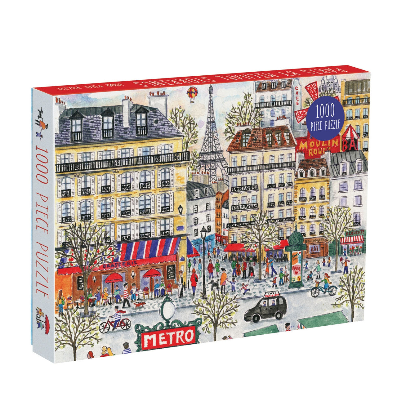 Galison 1000pc - Paris Puzzle by Michael Storrings